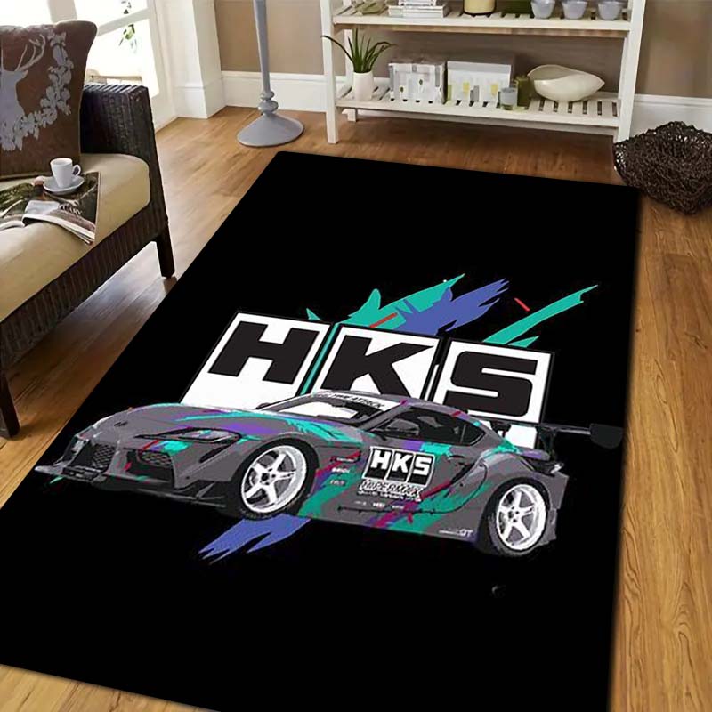 3D 레이싱 H-HKS 프린트 러그 논슬립 바닥 카펫  - Commercial Printing & Graphics 리뷰 및 가격