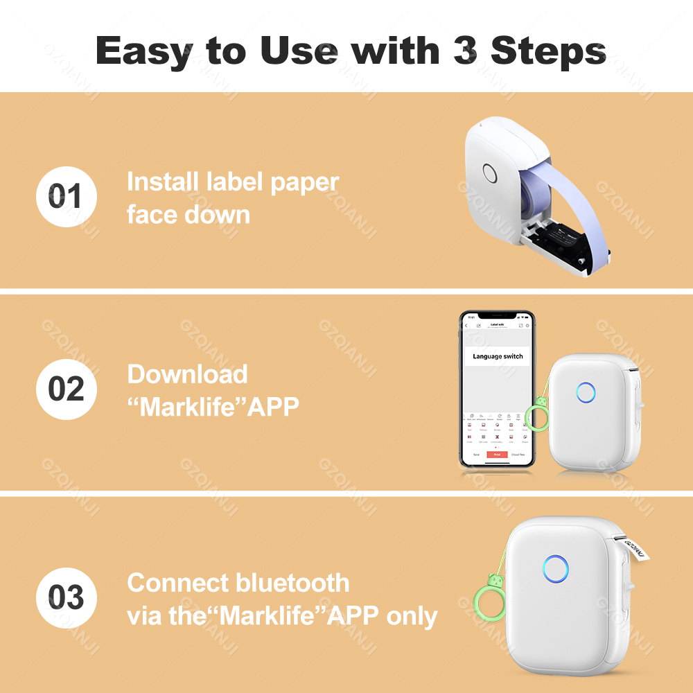 Marklife P12 열전사 라벨 프린터 DIY 가격 - Commercial Printing Items 리뷰 및 가격